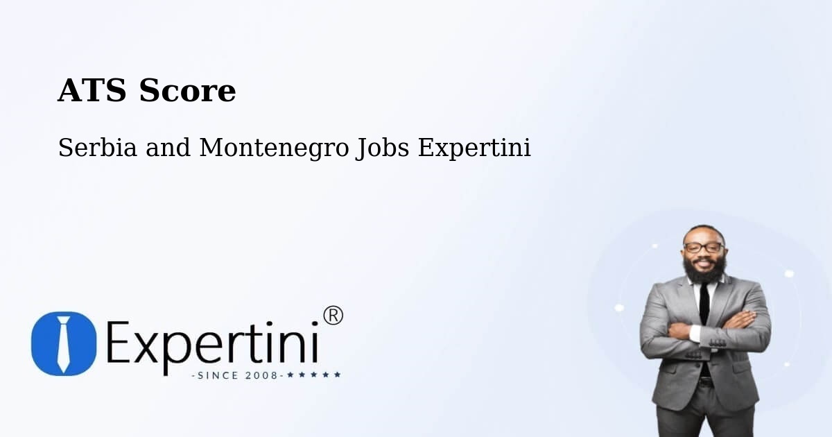 Resume ATS Score & Job Description Match Tool – Chatham - Serbia and Montenegro Jobs Expertini