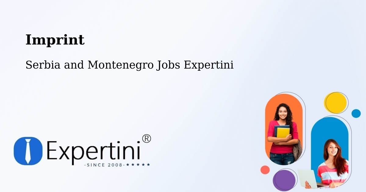 Imprint – Chatham - Serbia and Montenegro Jobs Expertini